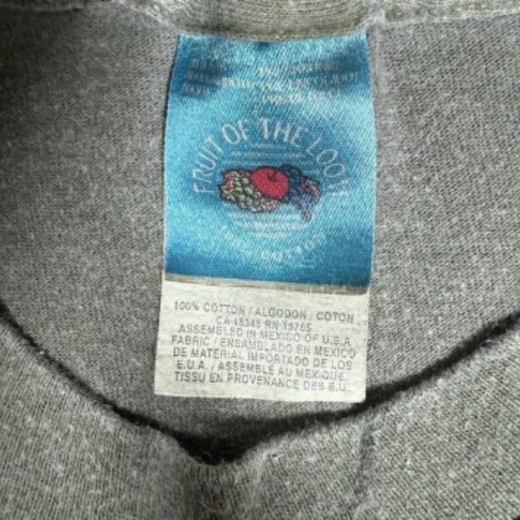 1995 R.E.M. Monster Shirt XL Green Star REM True Vintage Fruit of the‎ Loom - Picture 3 of 10